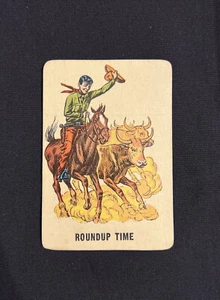 1967 Ed-U-Cards Cowboys and Indians Mini Roundup Time #12 0b6 - Bild 1 von 3