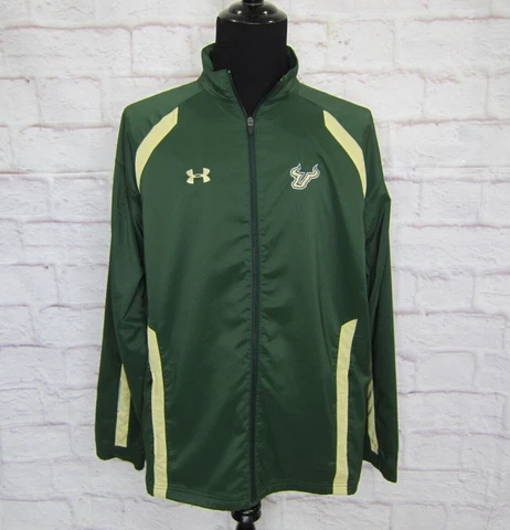 USF University of South Florida Bulls Track Jacket Under Armour men's XL NCAA Cover