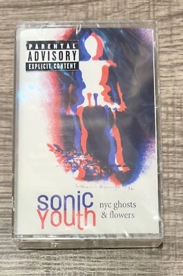 SONIC YOUTH NYC Ghosts & Flowers (Cassette Tape, 2000) Geffen US NEW SEALED - Image 1 of 4