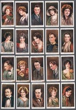 1928 Wills’s Cigarettes Cinema Stars 2nd Series Tobacco Cards Complete Set of 25