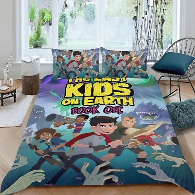 The Last Kids on Earth 3Pcs Bedding Sets Duvet Cover Sets All Season Soft - Image 1 of 4