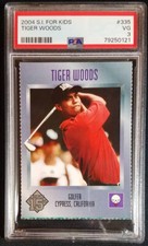 2004 Sports Illustrated For Kids #335 Tiger Woods 15th Anniversary PSA 3 VG