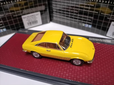 Matrix 1/43 Fiat Dino Berlinetta Prototipo by Pininfarinav1967 Yellow Model Car - Image 1 of 4