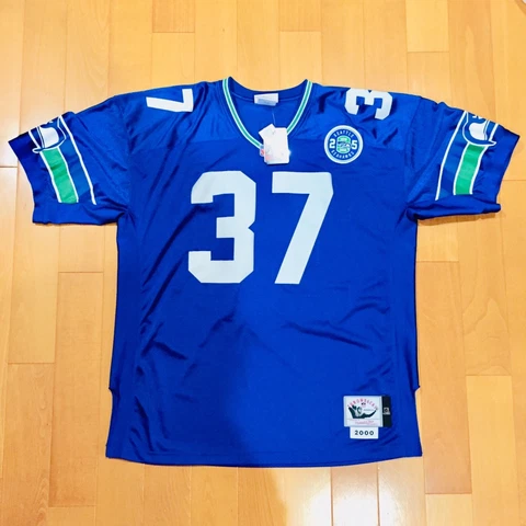 Shaun Alexander Mitchell & Ness Seattle Seahawks Jersey NWT 25th Patch Size 52 Cover