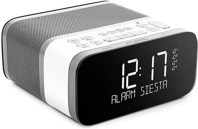 Pure Siesta S6 Uhrenradio  weiß - Bild 1 von 3