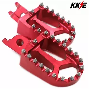 CNC Aluminum Footpeg Foot Rest For HONDA CR125R CR250R CRF250X 450R 450X 150R - Picture 1 of 11