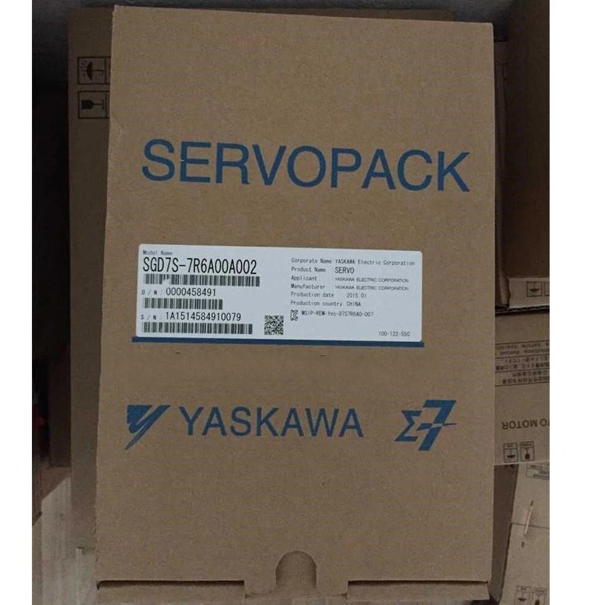 1pc Yaskawa Sgd7s-7r6a00a002 Servo Driver SGD7S7R6A00A002