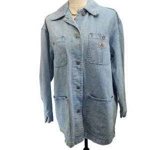 Lauren, Ralph Lauren. Vintage Denim Oversized Barn Coat. Size: Small - Picture 1 of 7