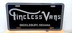 De colección Timeless Vans Middlebury Indiana distribuidor tocador matrícula metal - Imagen 1 de 2