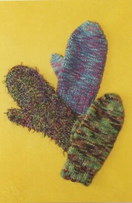 Cabin Fever Knitting Pattern 130 Deluxe Mittens - Pattern Only - Image 1 of 3