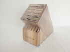 WUSTHOF 17-Slot Acacia Knife Block Countertop Knife Storage Wood Wooden NEW