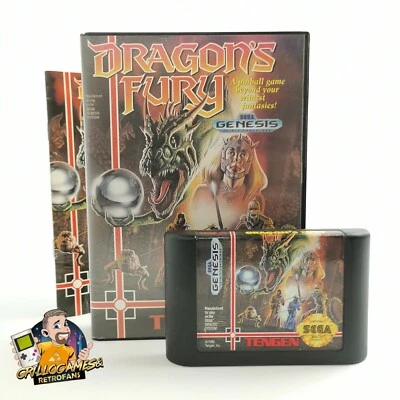 Sega Genesis Spiel " Dragons Fury " Mega Drive OVP | NTSC-U/C USA Version - Bild 1 von 4