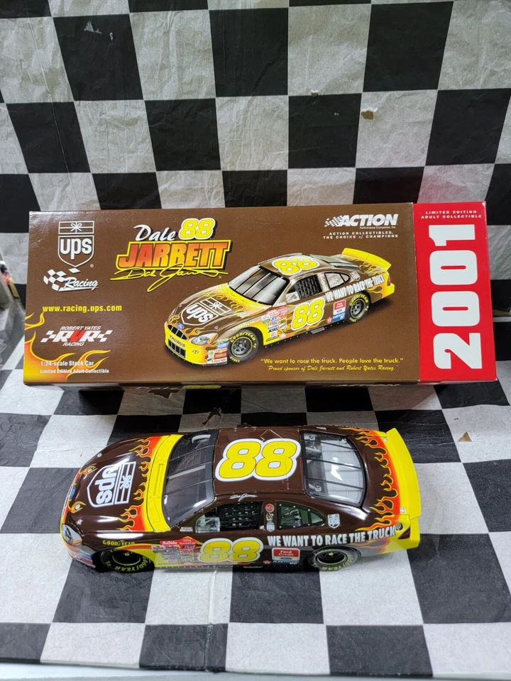 Action 1/24 Scale 102030 - Ford Taurus 2001 UPS NASCAR #88