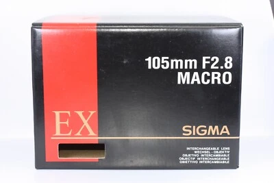 SIGMA AF 105mm F2.8D EX MACRO PENTAX [Exc+5] FREE SHIPPING from Japan#423 - Image 1 of 4