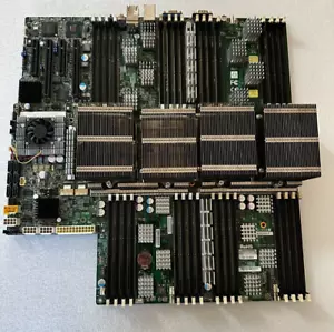 Supermicro X8QB6-F Motherboard LGA 1567 with 4x E7-4820 8c @ 2.0GHz - Picture 1 of 4