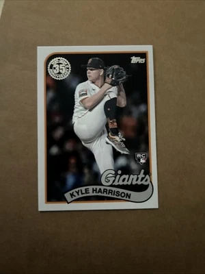 2024 Topps Series 1-Kyle Harrison RC #89B-95 - Image 1 of 2