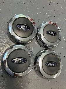 (4) 1L24-1A096-HA / BG charcoal wheel center caps Ford Explorer      08222505 - Picture 1 of 5