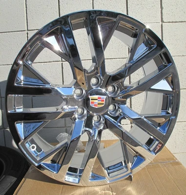 22" NEW CADILLAC ESCALADE FACTORY STYLE CHROME ONE WHEEL 5903 - Image 1 of 2