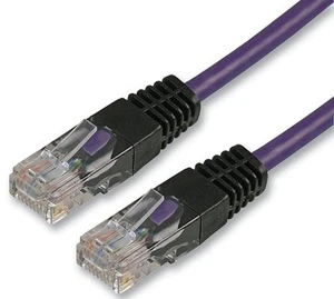 PRO SIGNAL - Câble croisé Cat5e 1m Violet - Photo 1/1