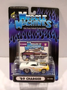 Funline Muscle Machines 1969 DODGE CHARGER 1:64 Diecast 02-108 - Picture 1 of 3
