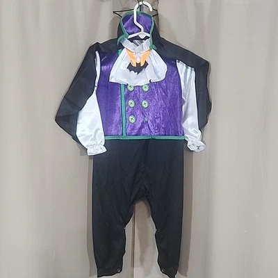 Костюм Count Cutie Vampire Baby LG 18mo-2t InCharacter комбинезон и плащ НОВЫЙ - Изображение 1 из 4