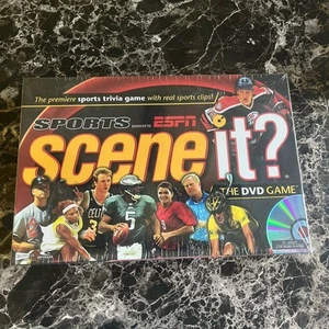 2002 Scene it? ESPN Sports Trivia New In Box Never Opened Plastic - Picture 1 of 1