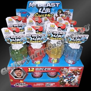 Estuche de 12 Hyper Fusion HOLIDAY Micro Beast MYSTERY SWARMS Mr. Tubos de laboratorio Beast - Imagen 1 de 3