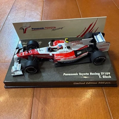 Minichamps 1/43PanasOnewcToyota TF109 T. Glock 1/43 - Image 1 of 4