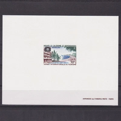 NEW CALEDONIA 1967, Lux block - Image 1 of 2