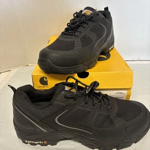 Scarpe da lavoro Carhartt leggere uomo 12W nere basse da lavoro escursionista punta acciaio - Foto 1 di 14