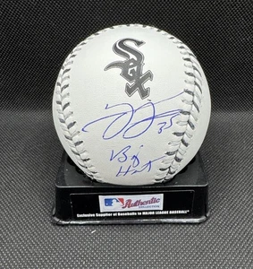 FRANK THOMAS signed CHICAGO WHITE SOX ROMLB LOGO Baseball w/ COA PSA PROOF - Picture 1 of 6