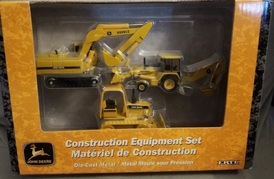 ERTL John Deere Construction Set 690DLC, Excavator 310D, Bulldozer 1/64 NIB - Image 1 of 4