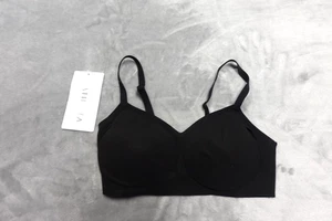NWT Athleta Ritual Adjustable Strap Bra Small S A-C Cup Black Soft Comfort - Picture 1 of 6
