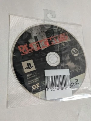 Def Jam Fight for NY PS2 Action Game Black  Used Japan 88s - Image 1 of 2