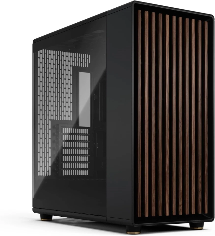 FRACTAL DESIGN Midi North XL RC Charcoal Black TGFractal Design - Immagine 1 di 4