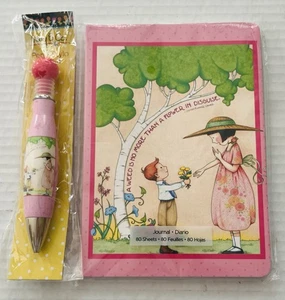 Mary Engelbreit Blank Journal & Pen Set Weed Just Flower in Disguise 2012 New - Picture 1 of 8