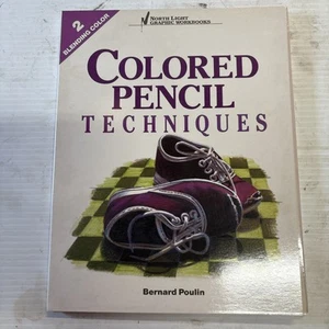 Colored Pencil Drawing Techniques Workbook : Blending Color by Bernard Poulin... - Picture 1 of 3
