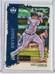 MIGUEL CABRERA Tigers 2021 MLB DIAMOND KINGS ARTIST PROOF #80 - Picture 1 of 2