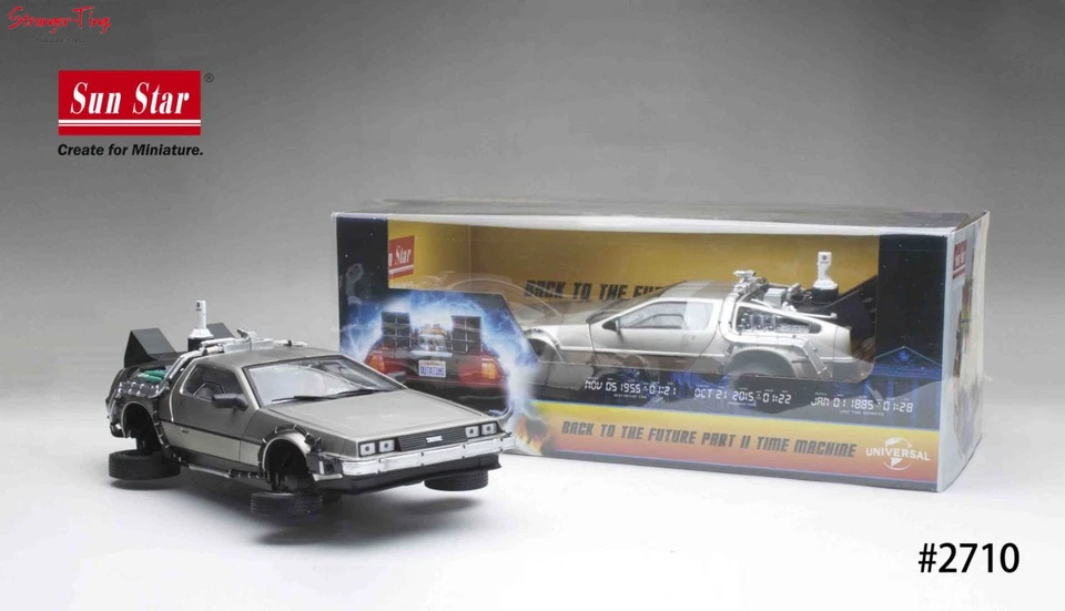 Sunstar 2710 1/18 Scale DELOREAN Back to the Future II DMC - Image 1 of 1