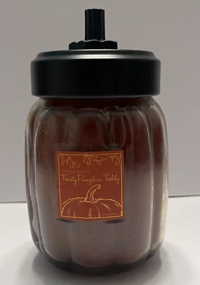 Goose Creek Toasty Pumpkin Toddy Edición Limitada Tarro Pumpkn 22 oz 2 mechas raro y retirado Foto 1 de 4