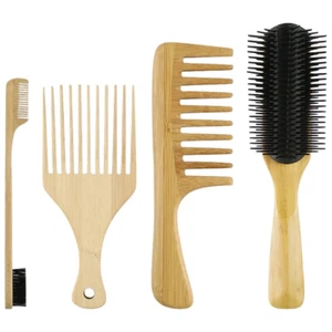 4 Pcs Anti-static Hair Combs Hair Styling Tools Hairstyling Combs - Picture 1 of 12