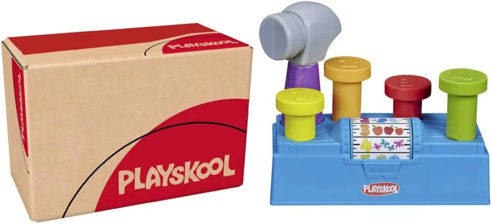 Playskool Hämmerchen Klopfbank – Das spaßige Aktivitätsspielzeug ab 12 Monate