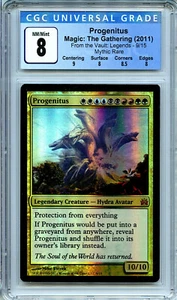 MTG Progenitus CGC 8.0 (8) NM/MT FTV Legends Magic Mystic Foil Amricons 5082 - Picture 1 of 3