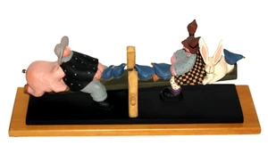 1997 Williraye Studio School Children Teeter Totter on Seesaw WW1107 - Picture 1 of 5