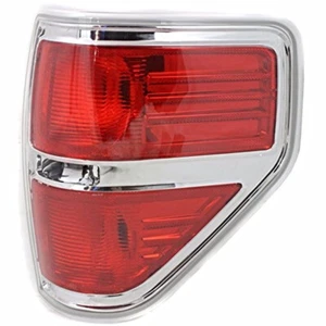 Fits For 09-14 Ford F150 Styleside Right Passenger Tail Lamp Unit Assembly w/Chr - Picture 1 of 2