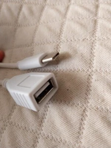 USB-C Type C Male to USB 3.0 Type A Female OTG Adapter Converter Cable - Bild 1 von 3