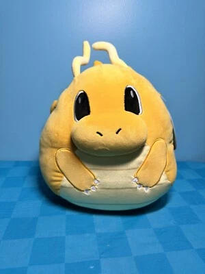 Pelúcia Squishmallows Dragonite Pokemon 10” polegadas Kellytoy nova com etiquetas autêntica - Imagem 1 de 3