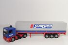A88 1:50 Tekno Daf 95 Scansped Truck With Trailer Excellent Condition