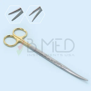 Left Handed TC Metzenbaum Dissecting Scissors Curved 7" Surgical ENT Instruments - Picture 1 of 5