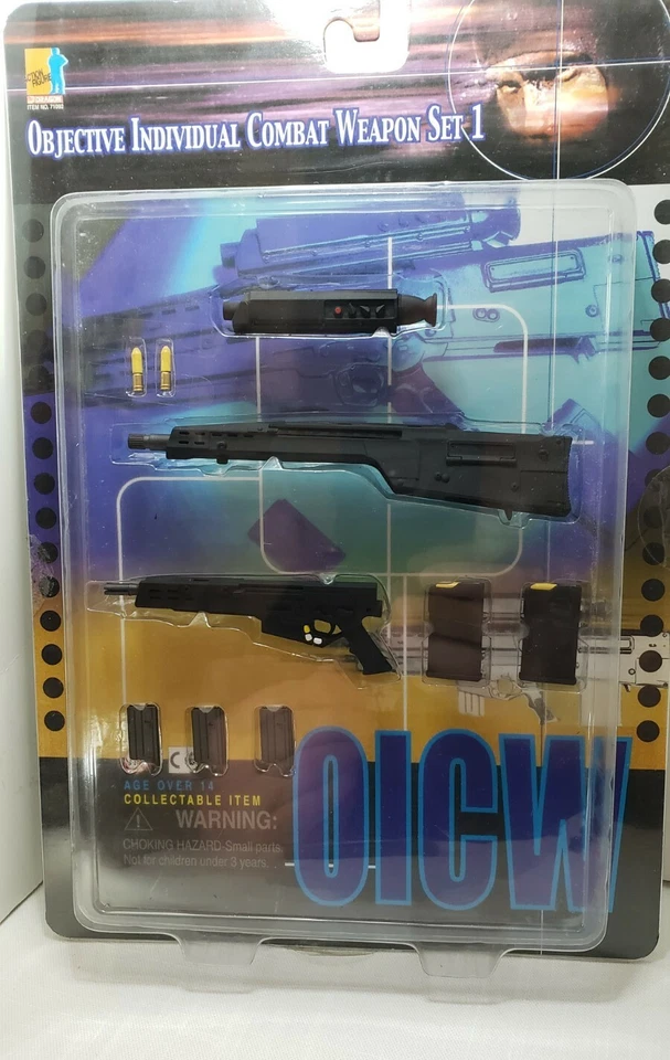 Dragon Model-Objective Individual Combat Weapon Set 1-para 12" figura de ação-Novo na caixa - Imagem 1 de 4